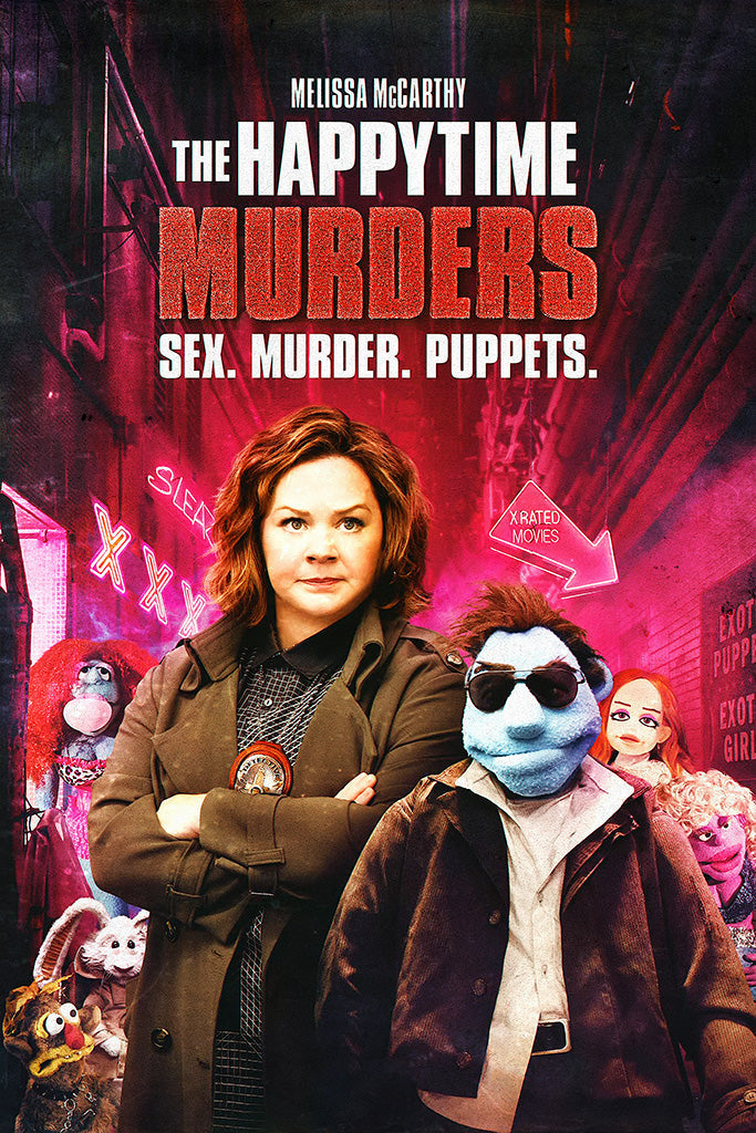 The Happytime Murders Canvas Poster