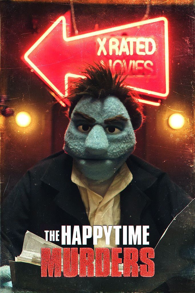 The Happytime Murders Film Canvas Poster