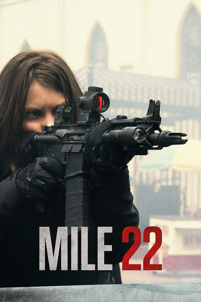 Mile 22 Film Canvas Poster