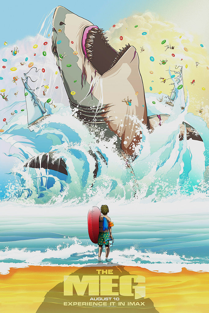The Meg Canvas Poster