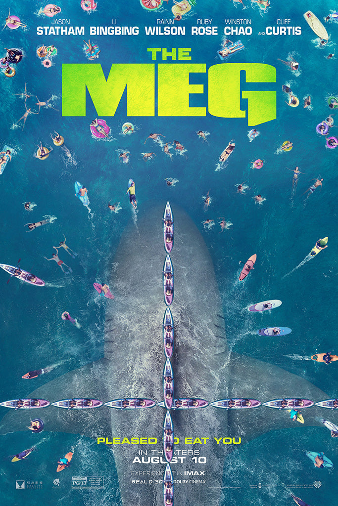 The Meg Movie Canvas Poster
