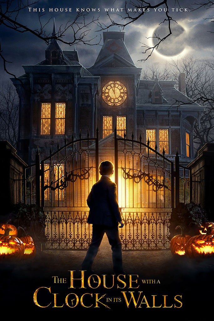The House with a Clock in Its Walls Canvas Poster