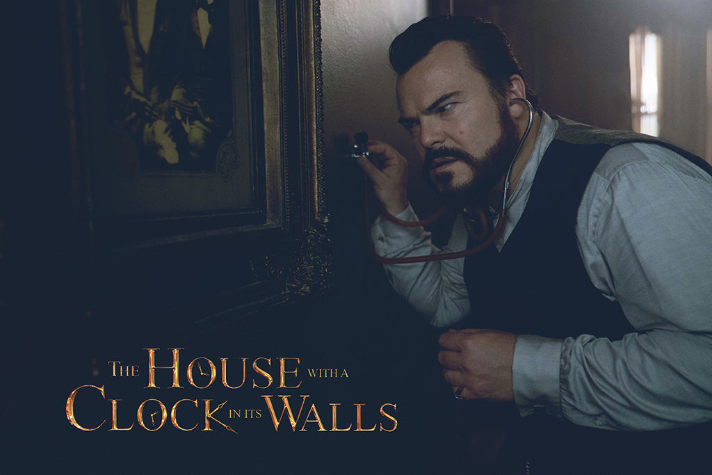 The House with a Clock in Its Walls Film Canvas Poster
