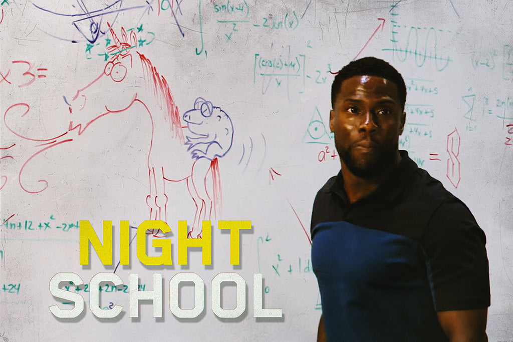 Night School Film Canvas Poster