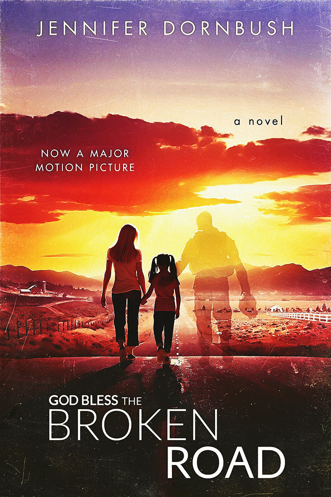 God Bless the Broken Road Canvas Poster