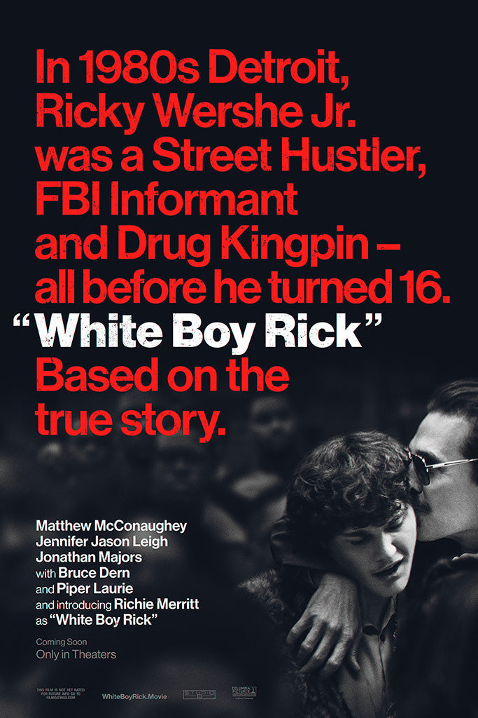 White Boy Rick Canvas Poster