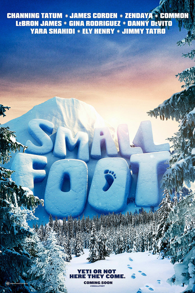 Smallfoot Canvas Poster