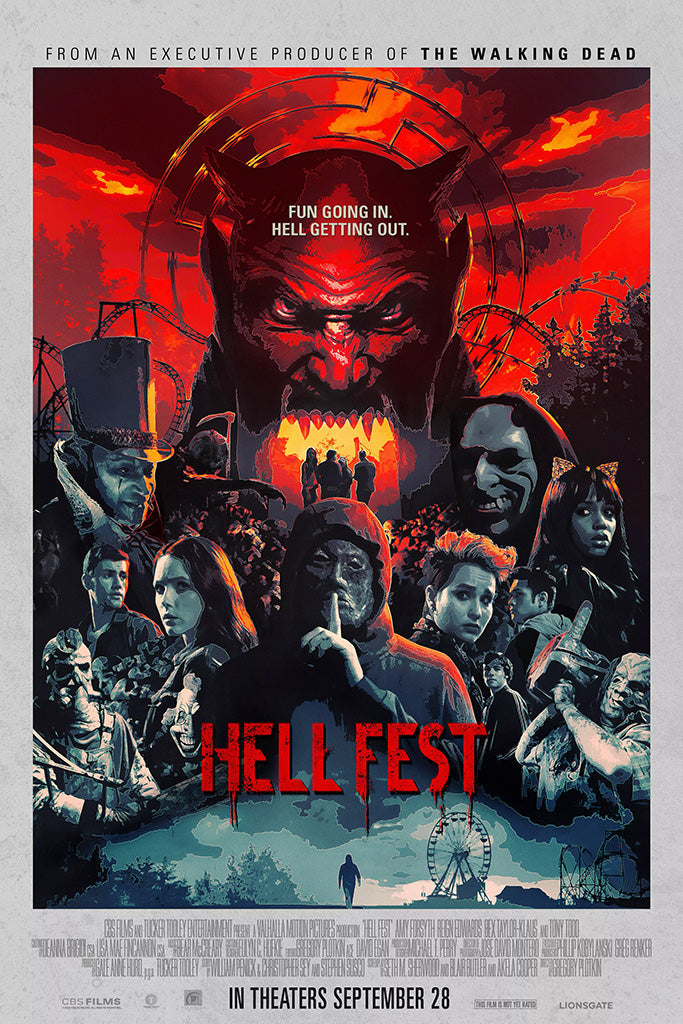 Hell Fest Movie Canvas Poster