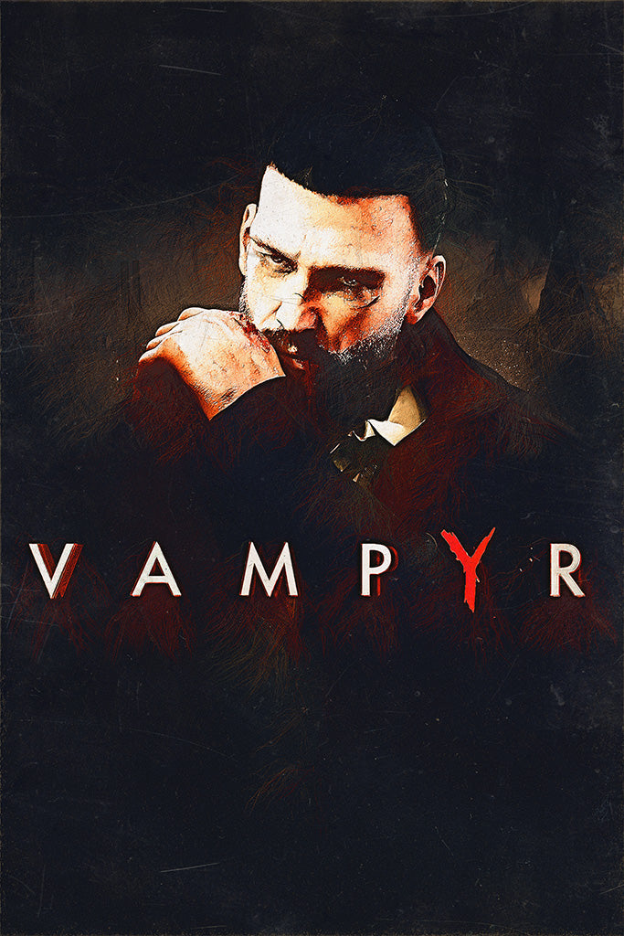 Vampyr Canvas Poster