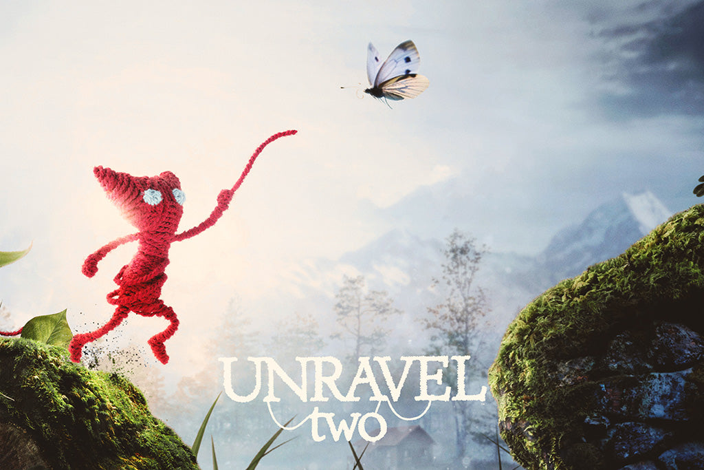 Unravel Two Game Canvas Poster