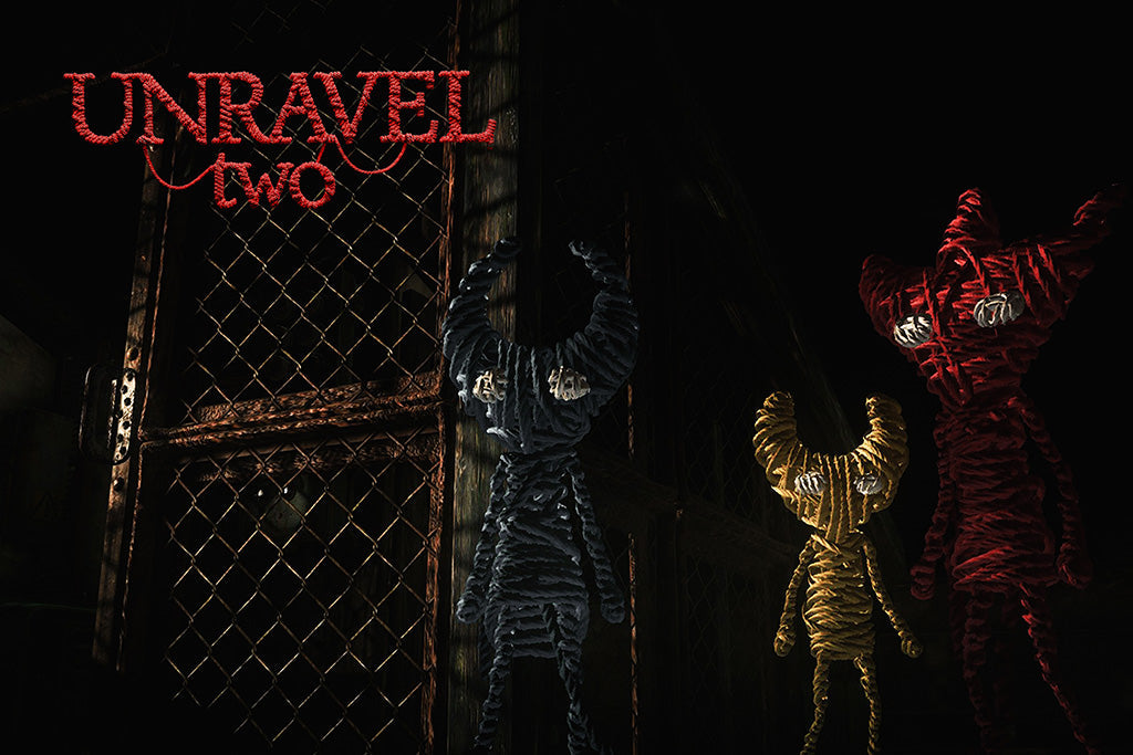 Unravel Two 2018 Game Canvas Poster