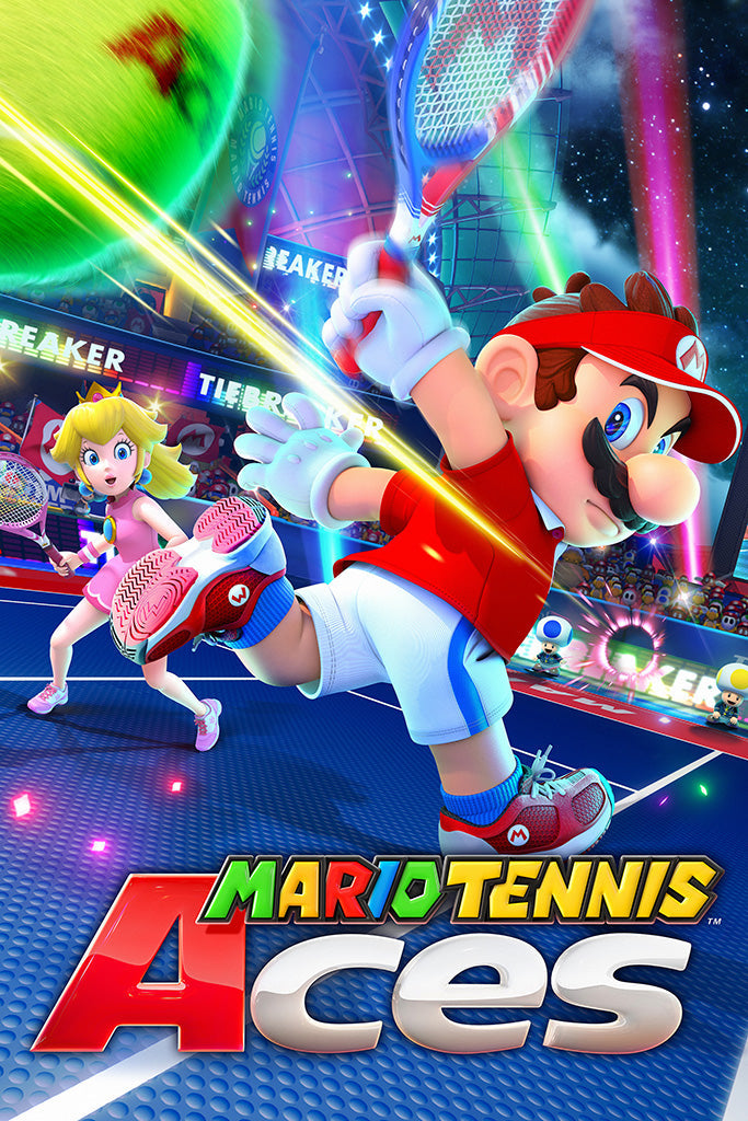 Mario Tennis Aces Canvas Poster