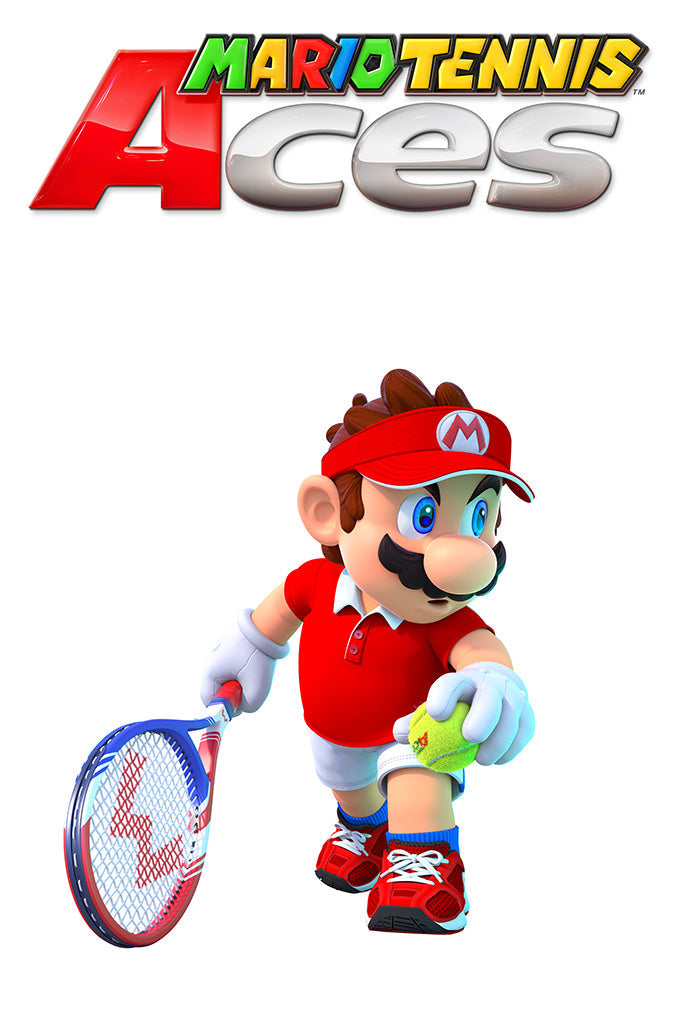 Mario Tennis Aces Game Canvas Poster