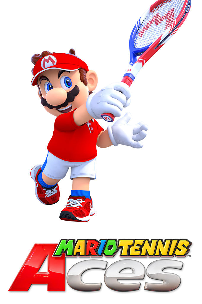 Mario Tennis Aces 2018 Game Canvas Poster