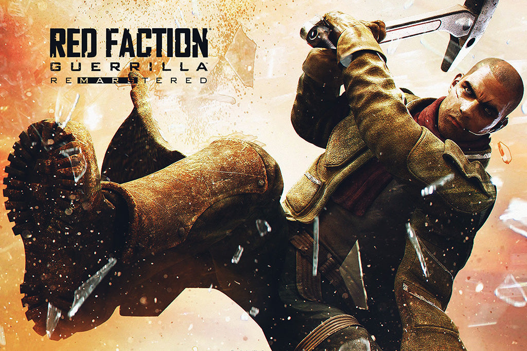 Red Faction Guerrilla Re-Mars-tered 2018 Game Canvas Poster