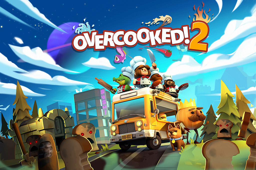 Overcooked 2 Canvas Poster