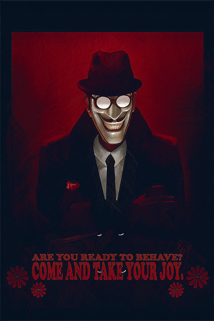 We Happy Few Game Canvas Poster