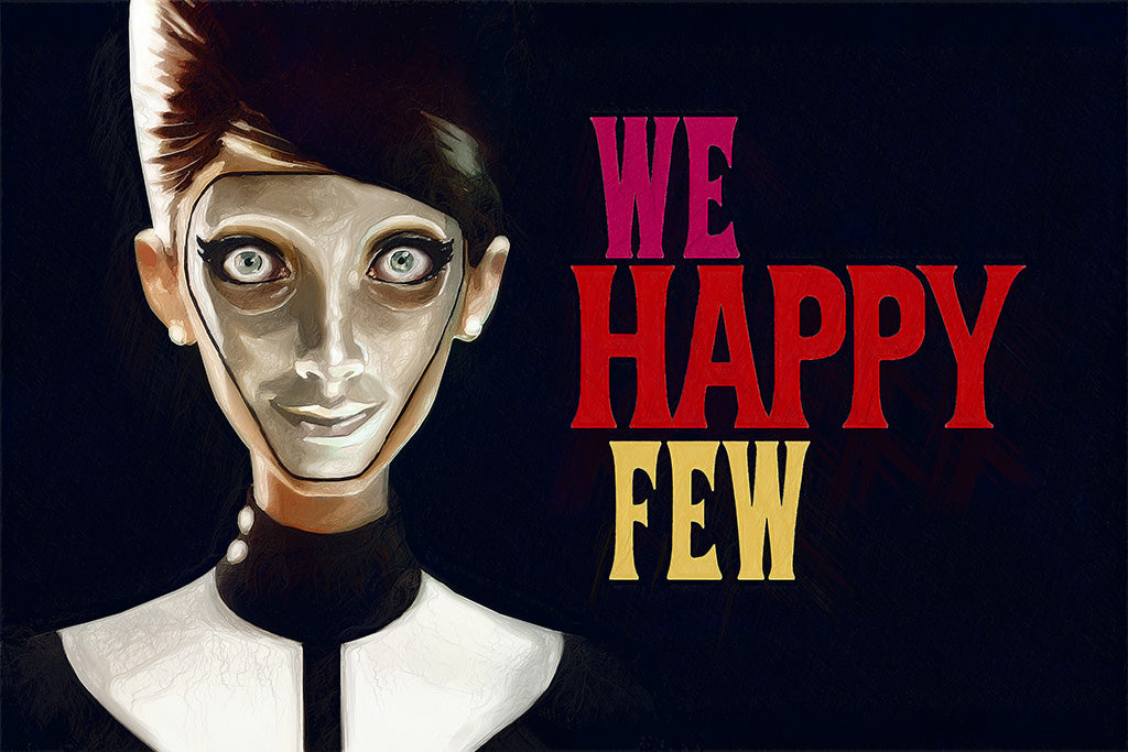 We Happy Few 2018 Game Canvas Poster
