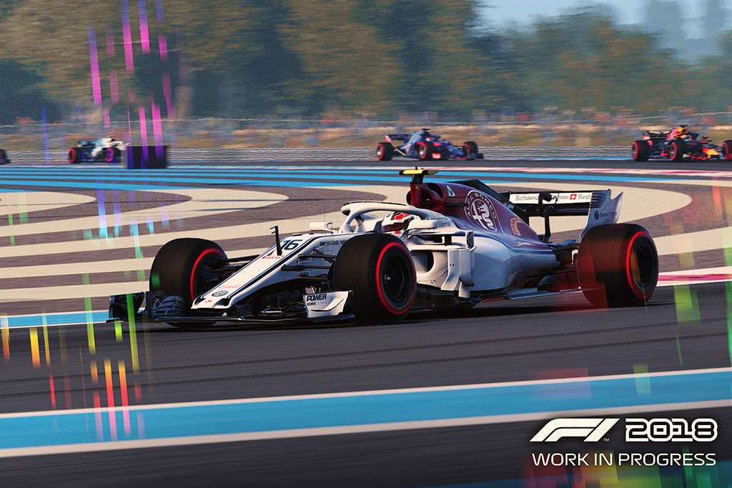 F1 2018 Game Canvas Poster