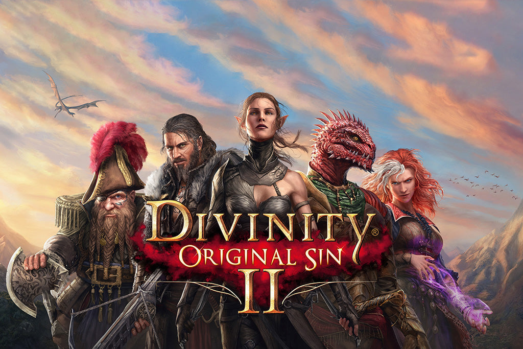 Divinity Original Sin 2 Definitive Edition Game Canvas Poster