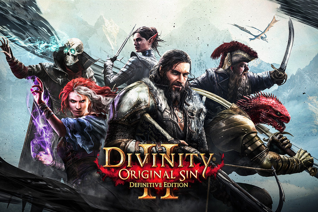 Divinity Original Sin 2 Definitive Edition 2018 Game Canvas Poster