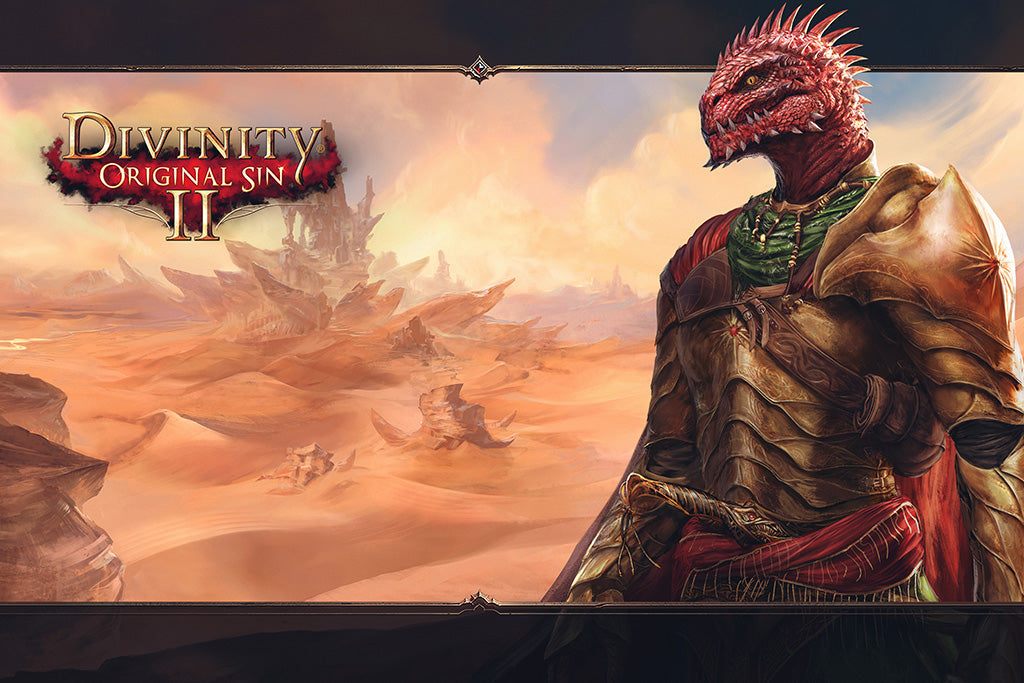 Divinity Original Sin 2 Definitive Edition Game 2018 Canvas Poster