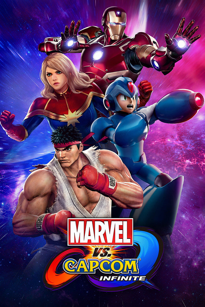 Marvel vs. Capcom Infinite Canvas Poster
