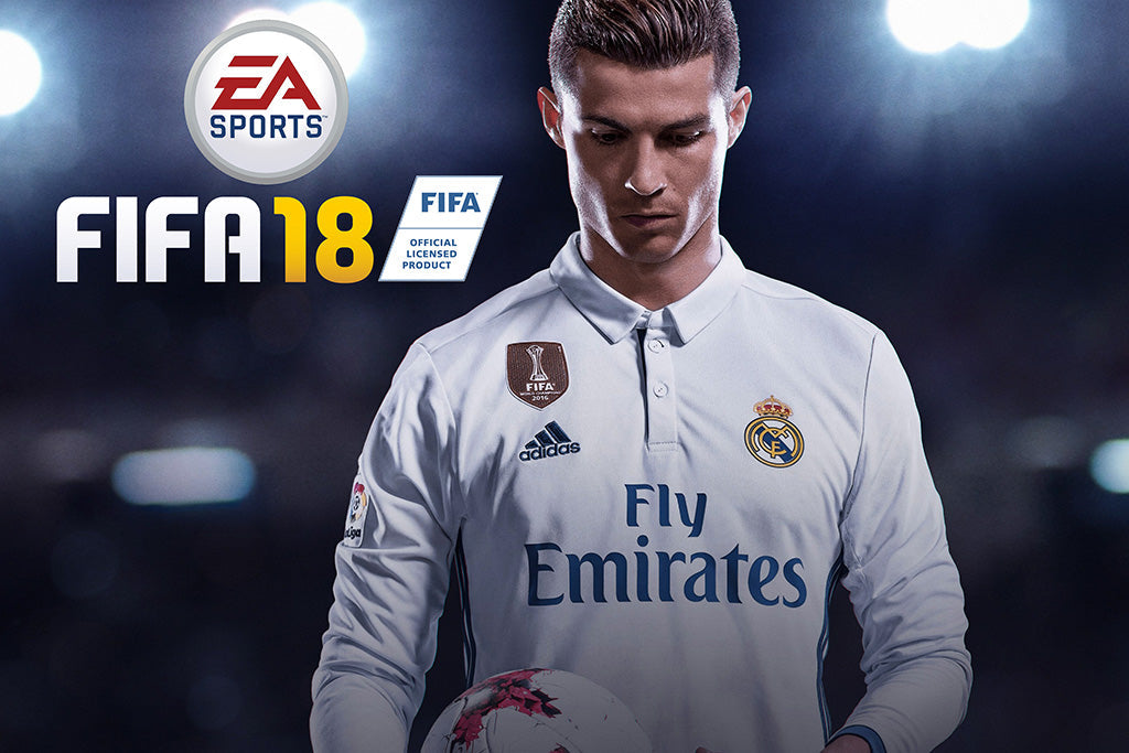 FIFA 18 Game Canvas Poster