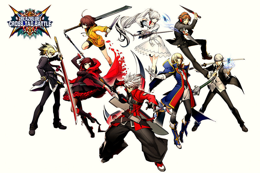 BlazBlue Cross Tag Battle Canvas Poster