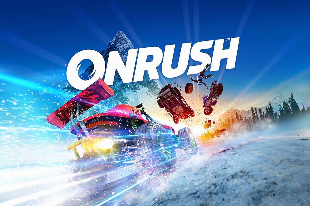 Onrush Game Canvas Poster