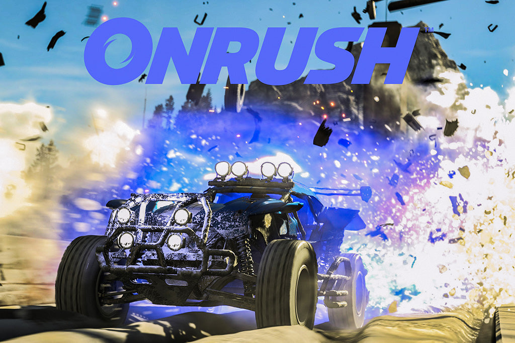 Onrush Canvas Poster