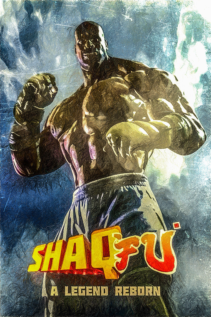Shaq Fu A Legend Reborn Canvas Poster