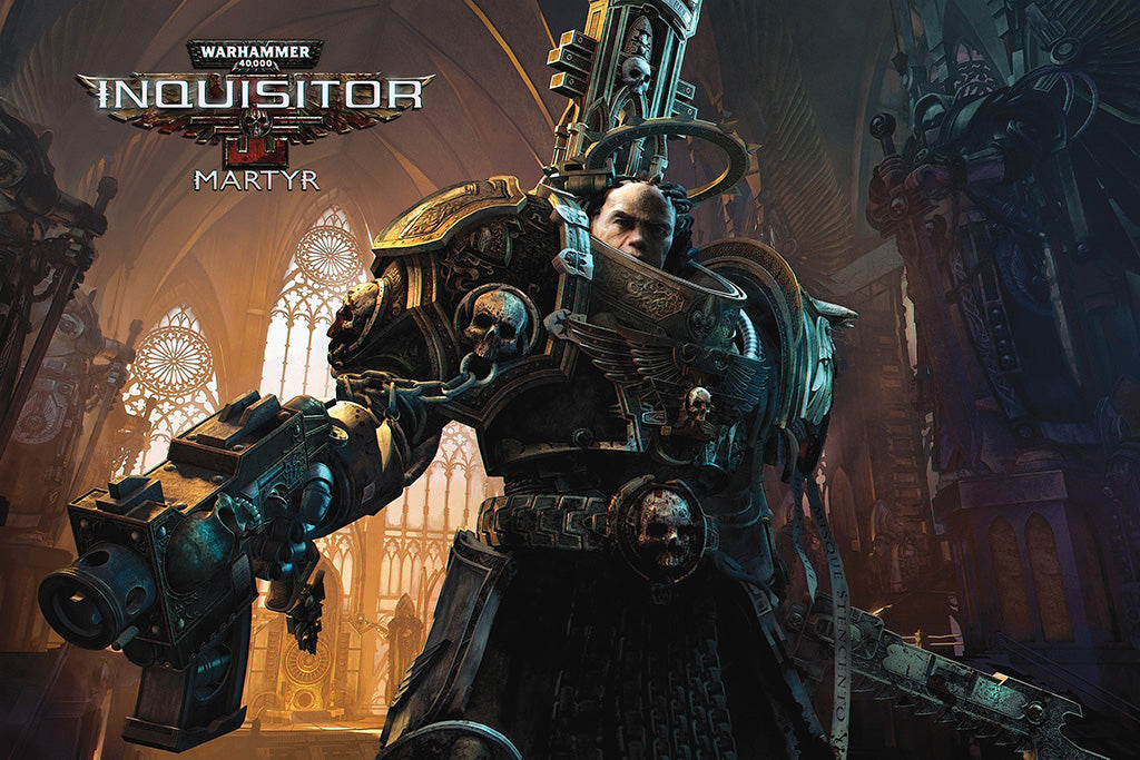 Warhammer 40,000 Inquisitor - Martyr Canvas Poster