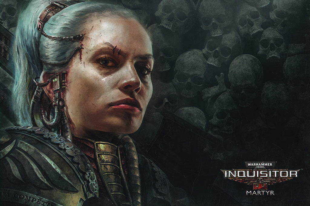 Warhammer 40,000 Inquisitor - Martyr Game Canvas Poster