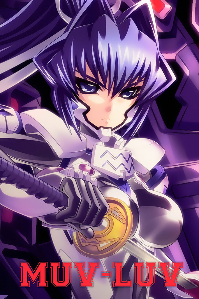 Muv-Luv Game Canvas Poster