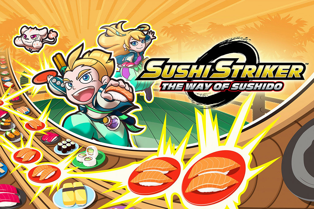 Sushi Striker The Way of Sushido Canvas Poster