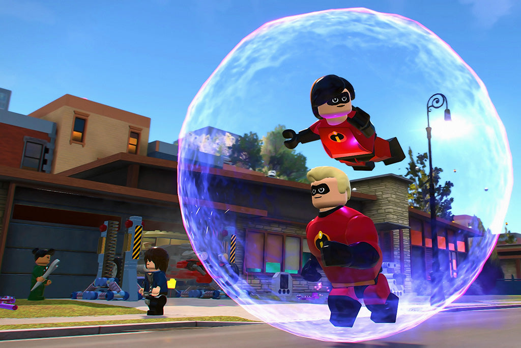 Lego The Incredibles Game Canvas Poster