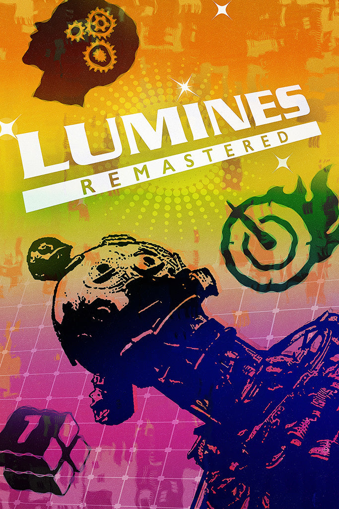 Lumines Remastered Canvas Poster