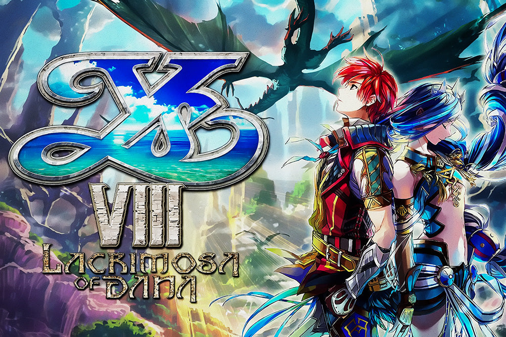 Ys VIII Lacrimosa of Dana Game Canvas Poster