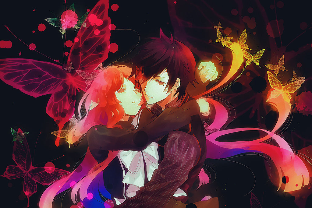 Psychedelica of the Ashen Hawk Canvas Poster