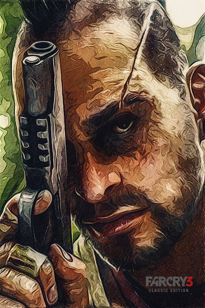 Far Cry 3 Classic Edition Game Canvas Poster