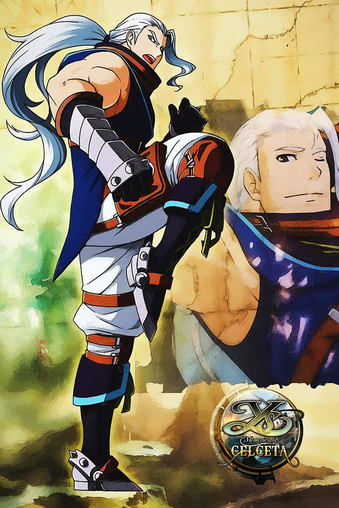 Ys Memories of Celceta Canvas Poster