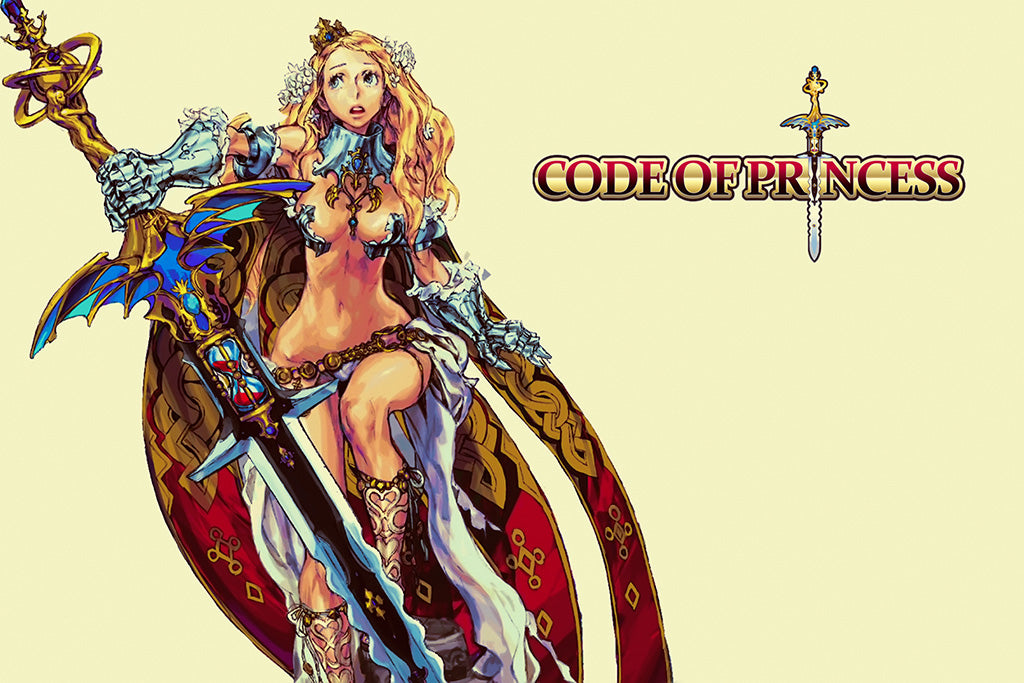 Code of Princess EX Game Canvas Poster
