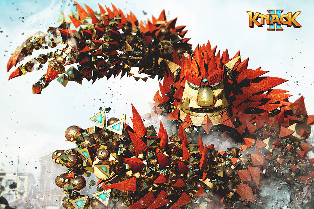 Knack 2 Canvas Poster