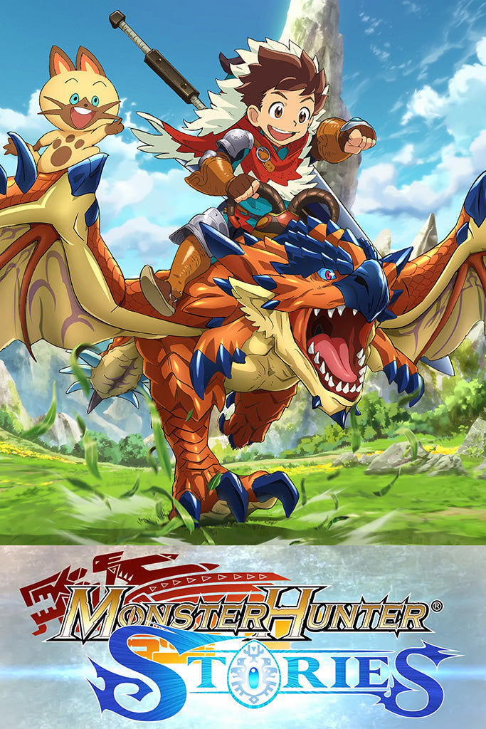Monster Hunter Stories Canvas Poster
