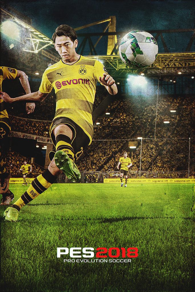 Pro Evolution Soccer 2018 Game Canvas Poster