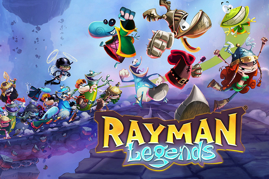 Rayman Legends Definitive Edition Canvas Poster