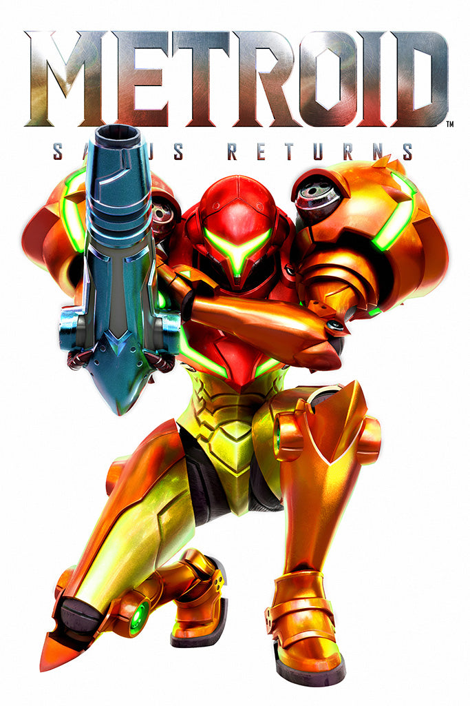 Metroid Samus Returns Canvas Poster