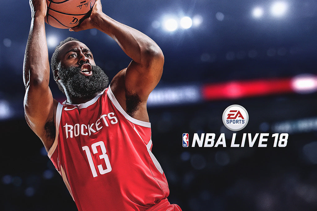 NBA Live 18 Canvas Poster