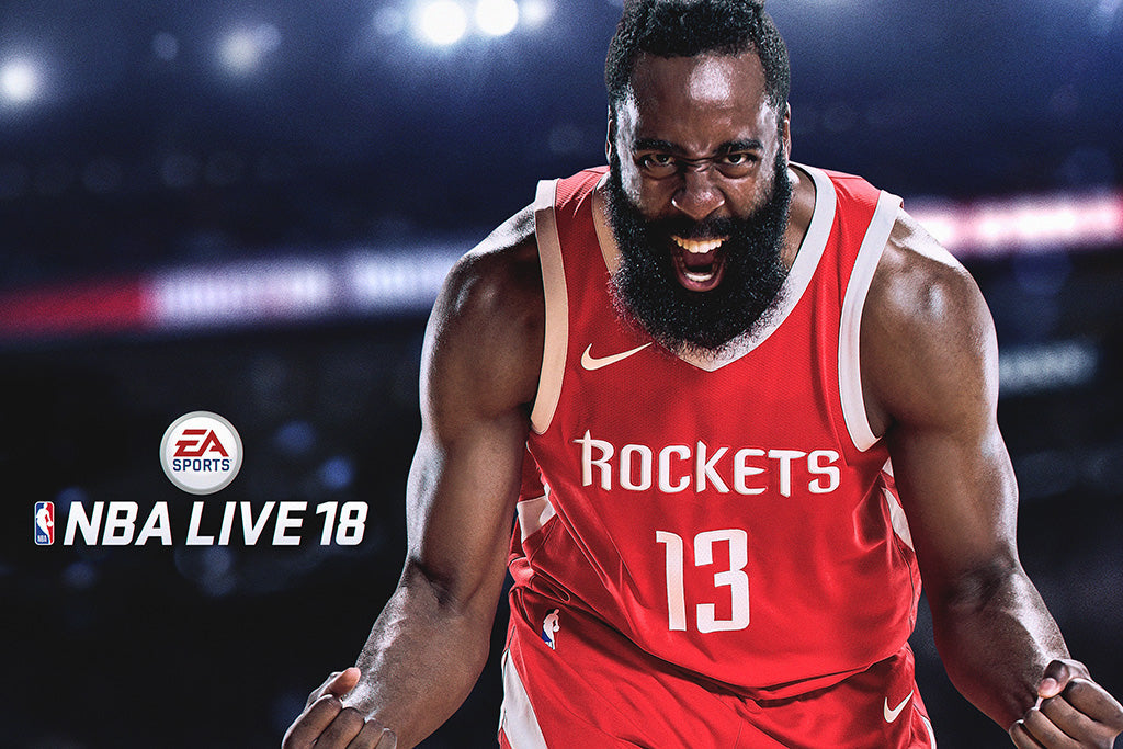 NBA Live 18 Game Canvas Poster